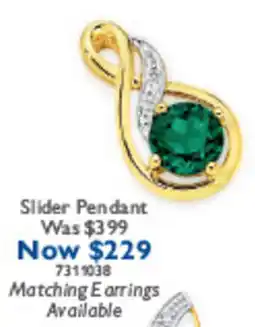 Prouds Slider Pendant offer