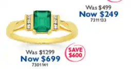 Prouds Emerald Ring offer