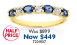Prouds Sapphire and diamond ring offer