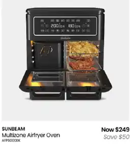 Myer Sunbeam Multizone Airfryer Oven offer