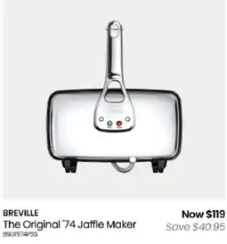Myer Breville The Original '74 Jaffle Maker offer