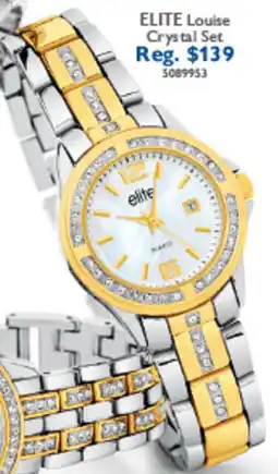Prouds ELITE Louise Crystal Set offer