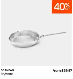 Myer Scanpan Fryware offer
