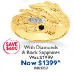 Prouds With Diamonds & Black Sapphires offer