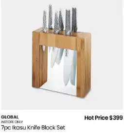Myer 7pc Ikasu Knife Block Set offer