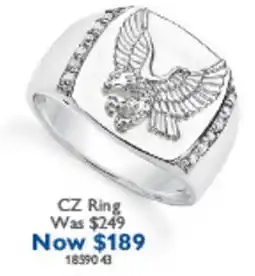 Prouds CZ Ring offer