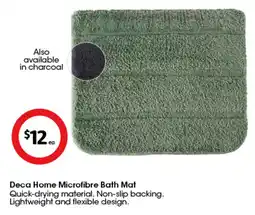 Coles Deca Home Microfibre Bath Mat offer