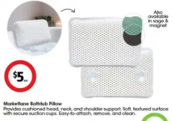 Marketlane Bathtub Pillow