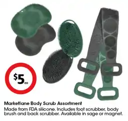 Coles Marketlane Body Scrub Assortment offer