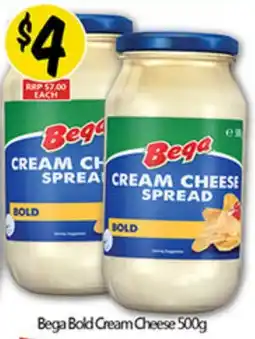 Not Quite Right Bega Bold Cream Cheese offer