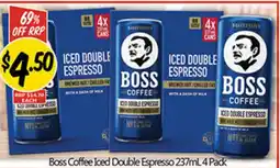 Not Quite Right Boss Coffee Iced Double Espresso offer