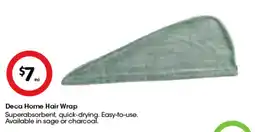 Coles Deca Home Hair Wrap offer