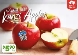 Foodland Adelaide Hills Kanzi Apples offer