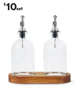 Target Glass Oil and Vinegar Set offer