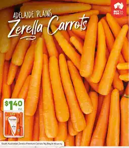 Foodland Zerella Carrots offer