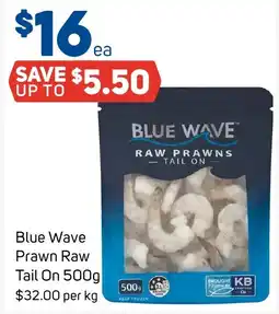 Foodland Blue Wave Prawn Raw Tail On offer