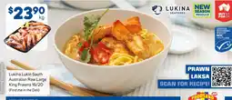 Foodland Lukina Australian Raw Large King Prawns offer