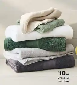 Target Grandeur bath towel offer