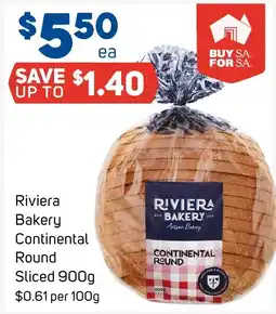 Foodland Riviera Bakery Continental Round offer