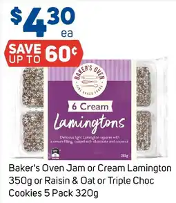 Foodland Baker's Oven Cream Lamingtons offer