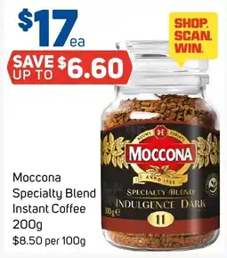 Foodland Moccona Specialty Blend Instant Coffee offer