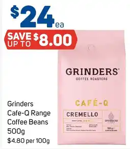 Foodland Grinders Cafe-Q Range Coffee Beans offer