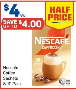 Foodland Nescafé Coffee Sachets offer