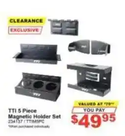 Total Tools TTI 5 Piece Magnetic Holder Set offer