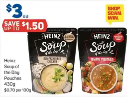 Foodland Heinz Soup of the Day Pouches offer