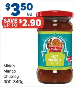 Foodland Mida's Mango Chutney offer