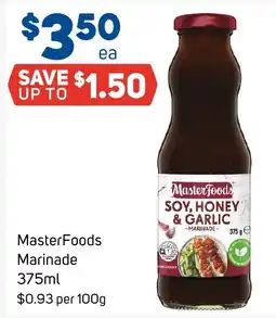 Foodland MasterFoods Marinade offer