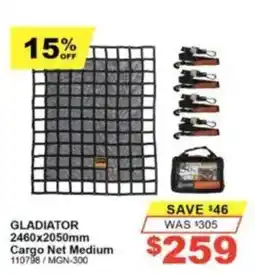 Total Tools Gladiator Cargo Net Medium offer