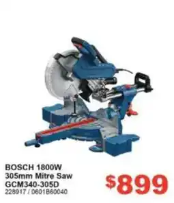 Total Tools Bosch 305mm Mitre Saw offer