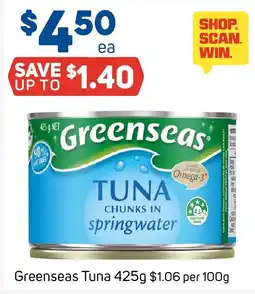 Foodland Greenseas Tuna offer