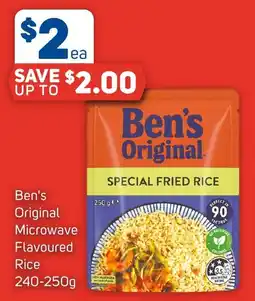 Foodland Ben's Original Microwave Flavoured Rice offer