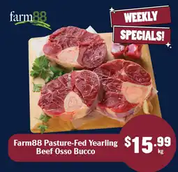 Tasman Butchers Farm88 Pasture-Fed Yearling Beef Osso Bucco offer