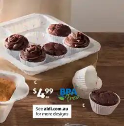 ALDI Silicone Baking Assortment offer