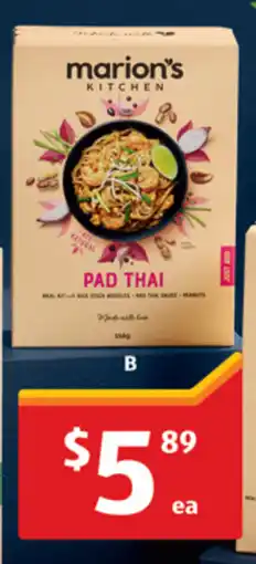 ALDI Marion's kitchen pad thai offer