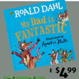 ALDI Roald Dahl My Dad is Fantastic offer