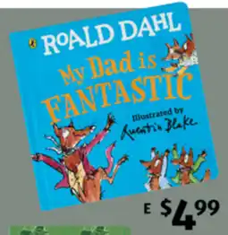 ALDI Roald Dahl My Dad is Fantastic offer
