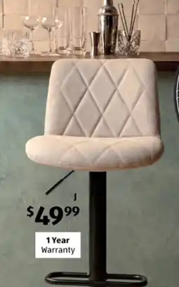 ALDI Quilted Bar Stool offer