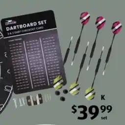 ALDI Orlane Dartboard Set offer