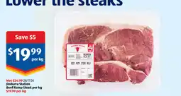 ALDI Jindurra Station Beef Rump Steak offer