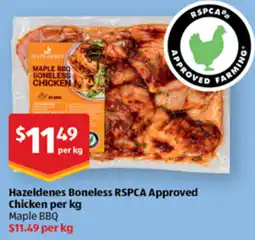 ALDI Hazeldenes Boneless RSPCA Approved Chicken offer