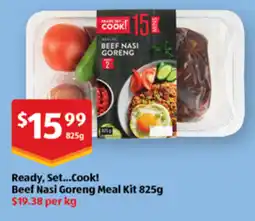 ALDI Ready, Set...Cook! Beef Nasi Goreng Meal Kit offer