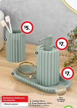 Coles Marketlane Bathroom Accessories offer