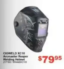Total Tools Cigweld XC10 Arcmaster Reaper Welding Helmet offer