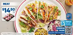 Foodland Foodland RSPCA Certified Chicken Thigh Fillet Tray Pack offer