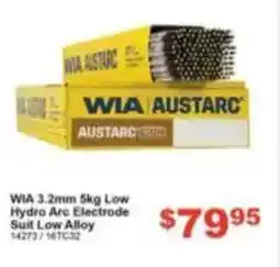 Total Tools WIA Low Hydro Arc Electrode Suit Low Alloy offer