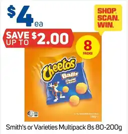 Foodland Smith's or Varieties Multipack offer